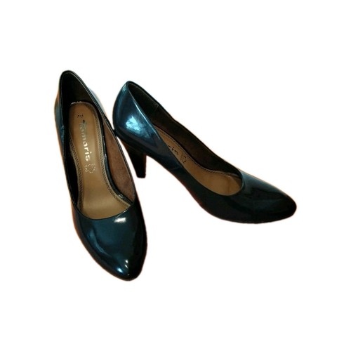 Lackschuhe blau 40 von - in,