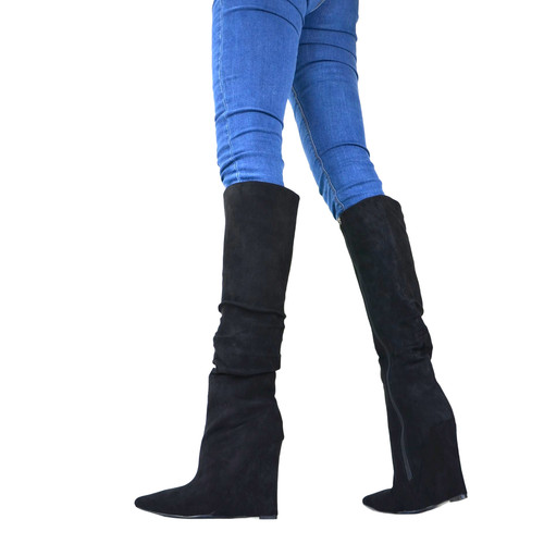 Kniehohe stiefel designer - stiefel,