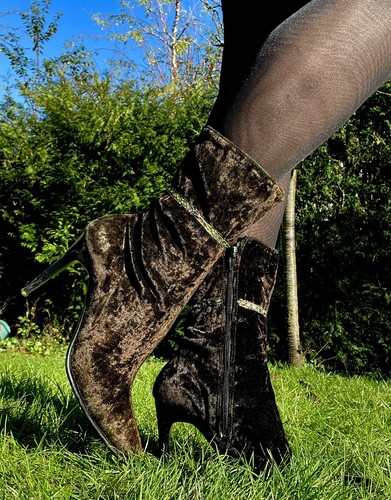 Sexy absatz hohe stiefel - hohe,