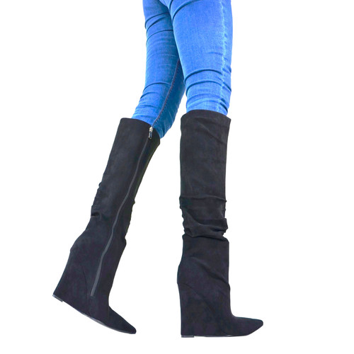 Kniehohe stiefel designer - kniehohe,