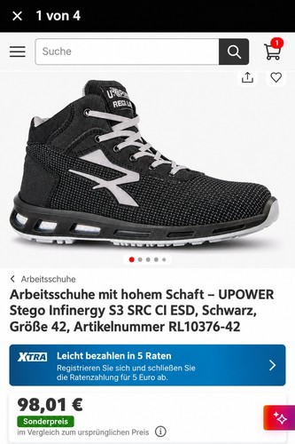 Upower hoher schuh - -,