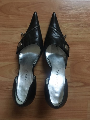 Schuhe schwarz pumps halbhoher - schwarz,