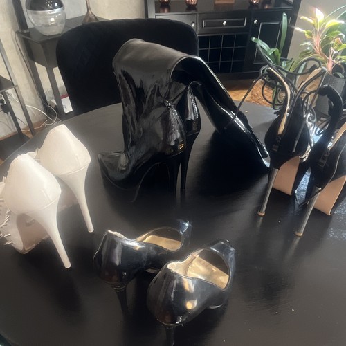 Damen pumps stiefel ich - /,