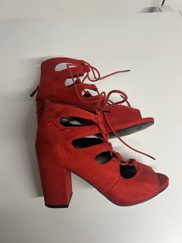 High heels sandaletten rot - high,
