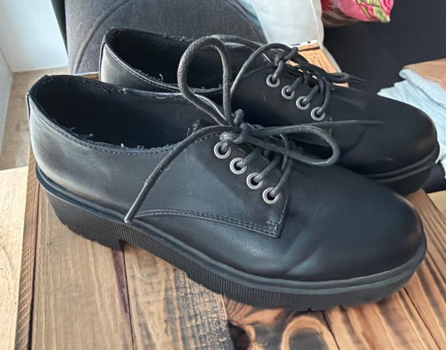 Schwarz schuhe flach hoher - schuhe,