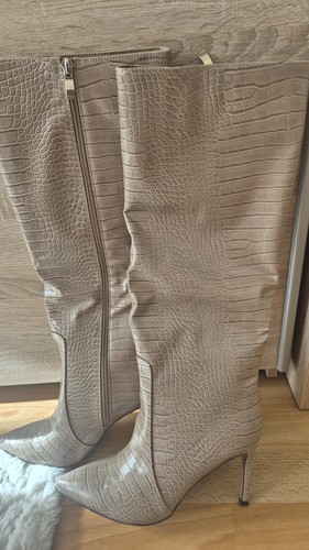 Kniehohe stiefel mit - stiefel,