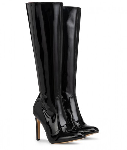 Stiletto damen schuhe lack - schuhe, /